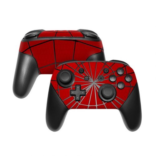 Webslinger Nintendo Switch Pro Controller Skin