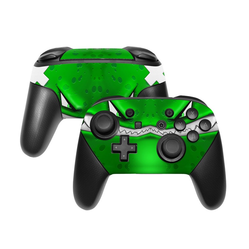 switch pro controller green