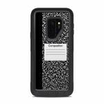 Composition Notebook OtterBox Pursuit Galaxy S9 Plus Case Skin