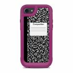 Composition Notebook OtterBox Pursuit iPhone 8 Case Skin