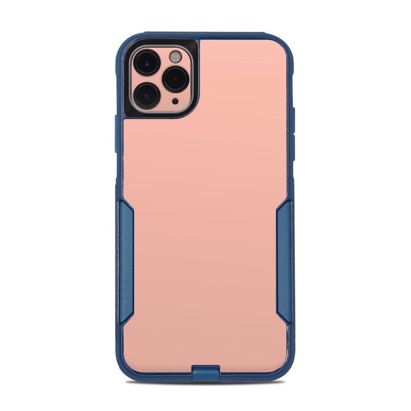 OtterBox Commuter iPhone 11 Pro Max Case Skin design of Orange, Pink, Peach, Brown, Red, Yellow, Material property, Font, Beige, with orange, yellow, white colors