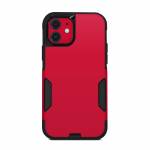 Solid State Red OtterBox Commuter iPhone 12 Case Skin