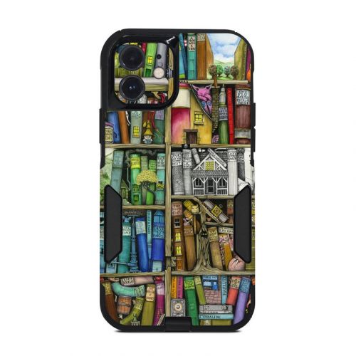 Bookshelf OtterBox Commuter iPhone 12 Case Skin