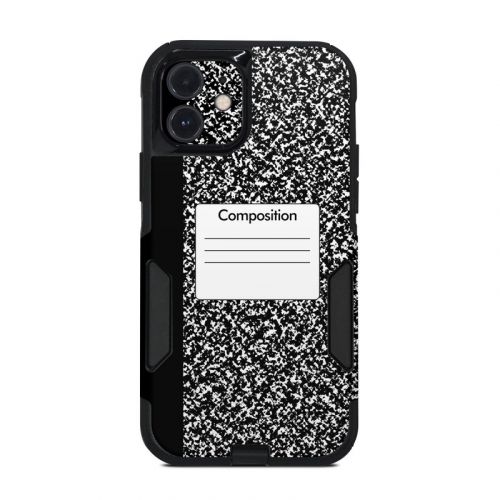 Composition Notebook OtterBox Commuter iPhone 12 Case Skin