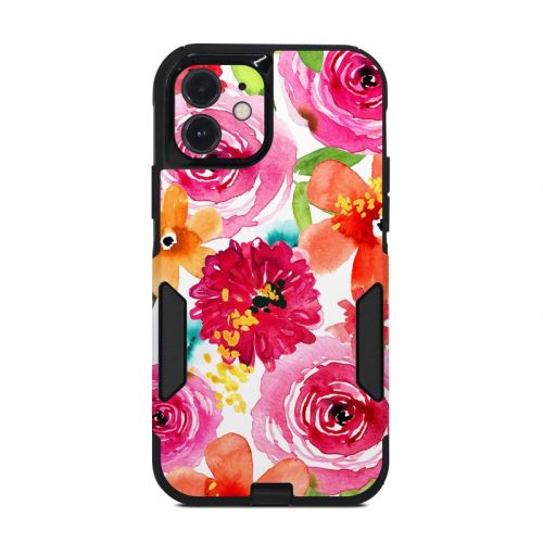 Floral Pop OtterBox Commuter iPhone 12 Case Skin