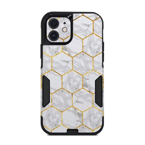 Honey Marble OtterBox Commuter iPhone 12 Case Skin