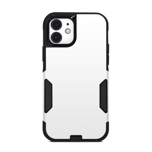 Solid State White OtterBox Commuter iPhone 12 Case Skin