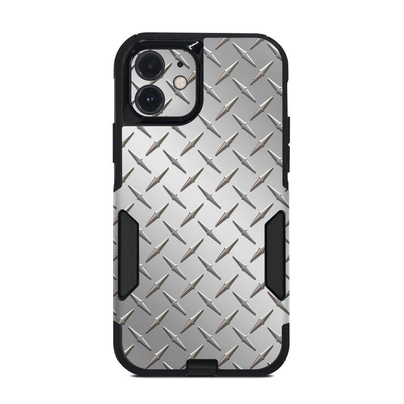 Diamond Plate OtterBox Commuter iPhone 12 Case Skin iStyles