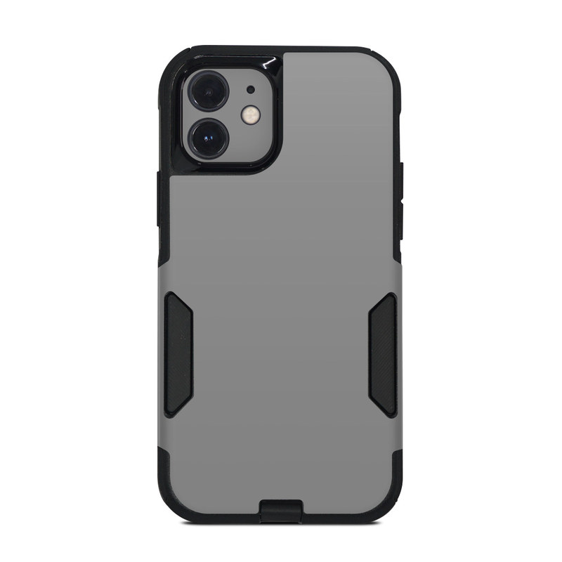 OtterBox Commuter iPhone 12 Case Skin design of Atmospheric phenomenon, Daytime, Grey, Brown, Sky, Calm, Atmosphere, Beige, with gray colors