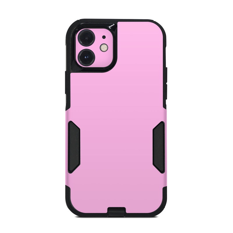 OtterBox Commuter iPhone 12 Case Skin design of Pink, Violet, Purple, Red, Magenta, Lilac, Sky, Material property, Peach, with pink colors