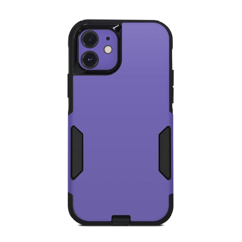 OtterBox Commuter iPhone 12 Case Skin design of Blue, Violet, Sky, Purple, Daytime, Black, Lilac, Cobalt blue, Pink, Azure, with purple colors