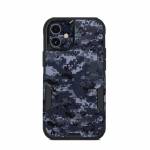 Digital Navy Camo OtterBox Commuter iPhone 12 mini Case Skin