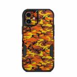 Orange Camo OtterBox Commuter iPhone 12 mini Case Skin
