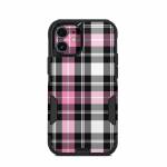Pink Plaid OtterBox Commuter iPhone 12 mini Case Skin