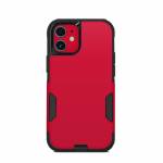Solid State Red OtterBox Commuter iPhone 12 mini Case Skin