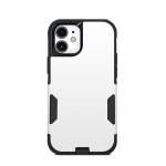 Solid State White OtterBox Commuter iPhone 12 mini Case Skin