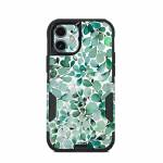 Watercolor Eucalyptus Leaves OtterBox Commuter iPhone 12 mini Case Skin