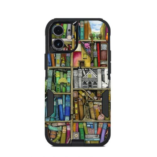 Bookshelf OtterBox Commuter iPhone 12 mini Case Skin
