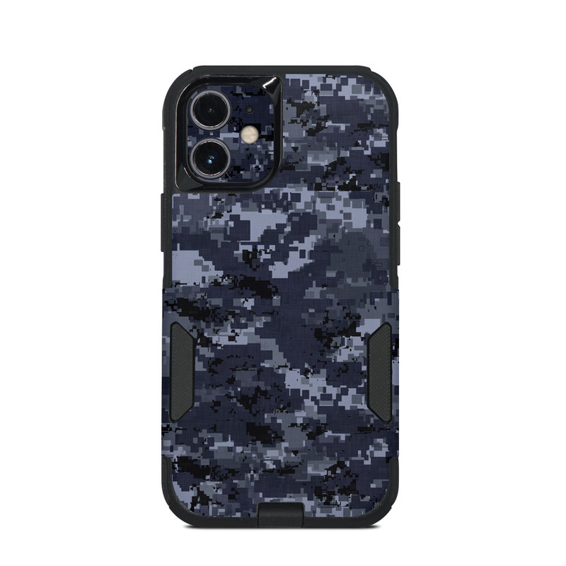 Digital Navy Camo Otterbox Commuter Iphone 12 Mini Case Skin Istyles