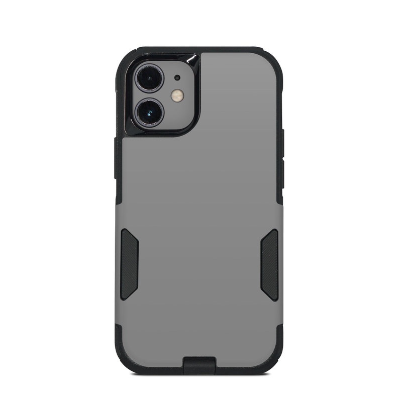 OtterBox Commuter iPhone 12 mini Case Skin design of Atmospheric phenomenon, Daytime, Grey, Brown, Sky, Calm, Atmosphere, Beige, with gray colors