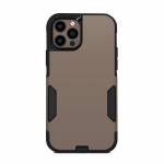 Solid State Flat Dark Earth OtterBox Commuter iPhone 12 Pro Case Skin