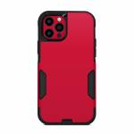 Solid State Red OtterBox Commuter iPhone 12 Pro Case Skin