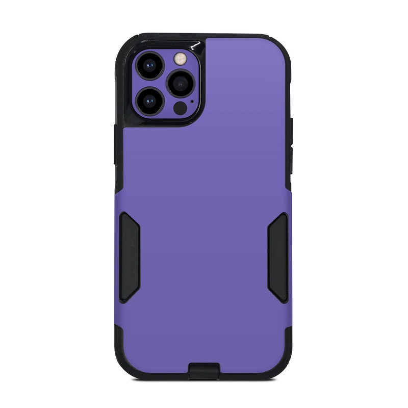 OtterBox Commuter iPhone 12 Pro Case Skin design of Blue, Violet, Sky, Purple, Daytime, Black, Lilac, Cobalt blue, Pink, Azure, with purple colors
