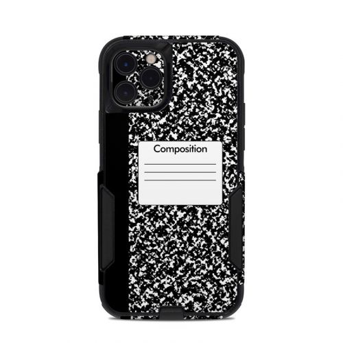 Composition Notebook OtterBox Commuter iPhone 11 Pro Case Skin
