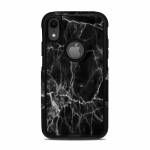 Black Marble OtterBox Commuter iPhone XR Case Skin