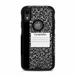 Composition Notebook OtterBox Commuter iPhone XR Case Skin