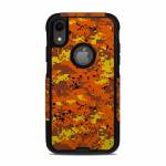 Digital Orange Camo OtterBox Commuter iPhone XR Case Skin