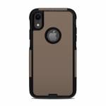 Solid State Flat Dark Earth OtterBox Commuter iPhone XR Case Skin