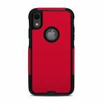 Solid State Red OtterBox Commuter iPhone XR Case Skin