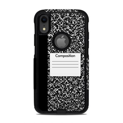 Composition Notebook OtterBox Commuter iPhone XR Case Skin