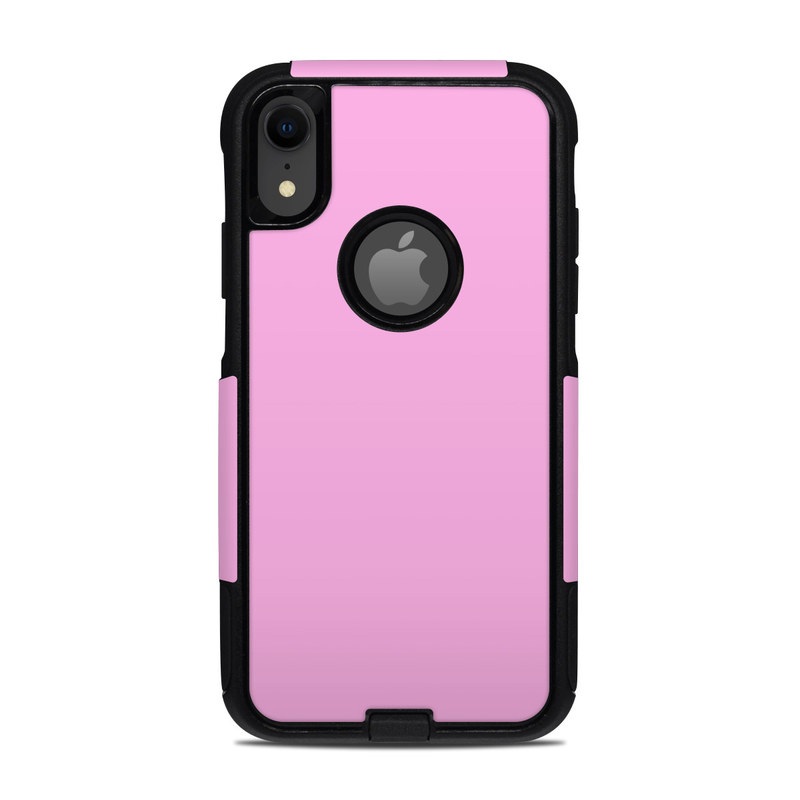 OtterBox Commuter iPhone XR Case Skin design of Pink, Violet, Purple, Red, Magenta, Lilac, Sky, Material property, Peach, with pink colors