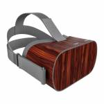 Dark Rosewood Oculus Go Skin