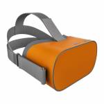 Solid State Orange Oculus Go Skin