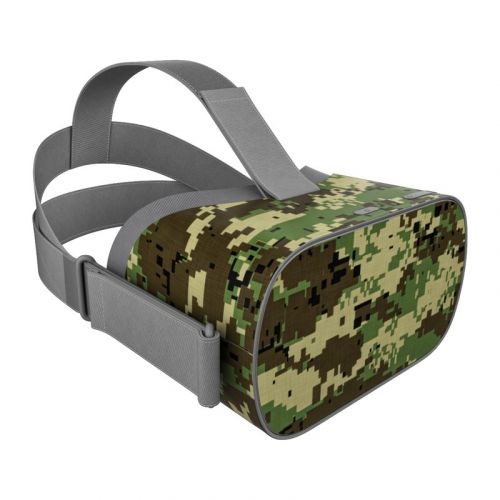 Digital Woodland Camo Oculus Go Skin