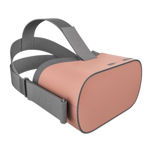 Solid State Peach Oculus Go Skin