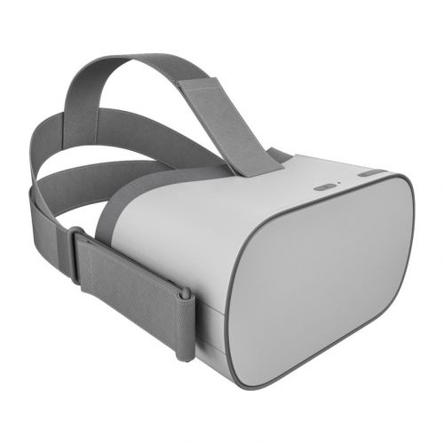 Solid State White Oculus Go Skin