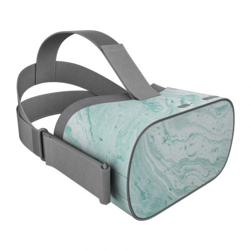 Winter Green Marble Oculus Go Skin