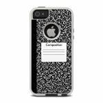 Composition Notebook OtterBox Commuter iPhone 5 Skin