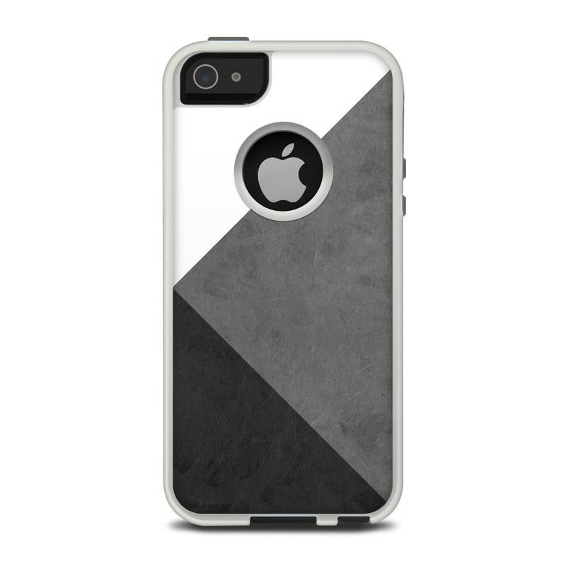 OtterBox Commuter iPhone 5 Case Skin design of Black, White, Black-and-white, Line, Grey, Architecture, Monochrome, Triangle, Monochrome photography, Pattern, with white, black, gray colors