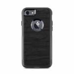 Black Woodgrain OtterBox Commuter iPhone 8 Case Skin