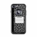 Composition Notebook OtterBox Commuter iPhone 8 Case Skin