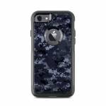 Digital Navy Camo OtterBox Commuter iPhone 8 Case Skin