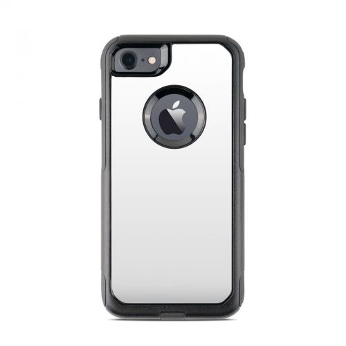 Solid State White OtterBox Commuter iPhone 8 Case Skin