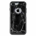 Black Marble OtterBox Commuter iPhone 8 Plus Case Skin