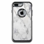 White Marble OtterBox Commuter iPhone 8 Plus Case Skin