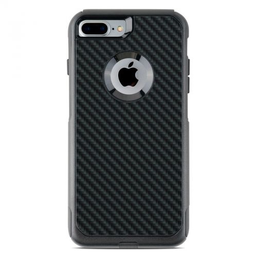 Carbon OtterBox Commuter iPhone 8 Plus Case Skin